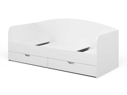 Кровать Сонум Crystal Белый 80х200