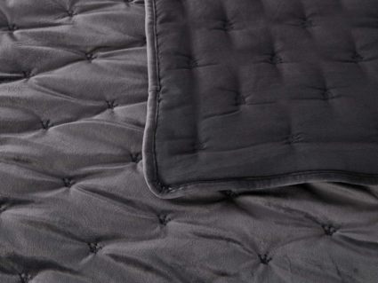 Покрывало Софи де Марко Лея (антрацит) 160х220