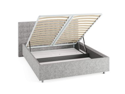 Кровать Сонум Siena Рогожка Марсала (с подъемным механизмом) 160х190