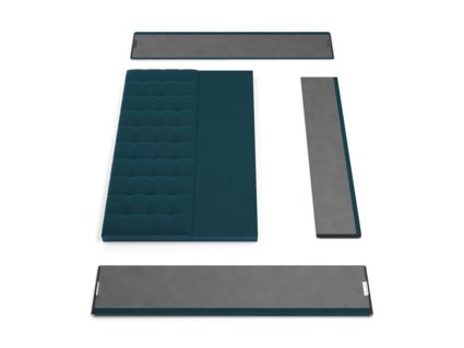 Кровать Lonax Аврора велюр Dolly-2 120х190