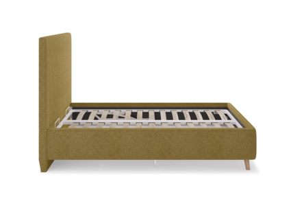 Кровать Сонум Amanda Кашемир Горчичный (с подъемным механизмом) 200х200