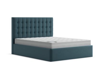 Кровать Lonax Аврора велюр Dolly-17 (с основанием) 160х200