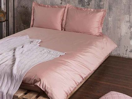 Комплект постельного белья Luxberry DAILY BEDDING розовая пудра