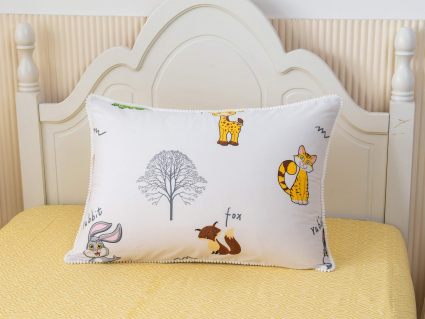 Комплект постельного белья Софи де Марко Зверушки (желтый) с одеялом 1,5-спальный