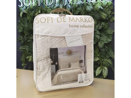 Покрывало Софи де Марко Жизель (бежевое) 240х260