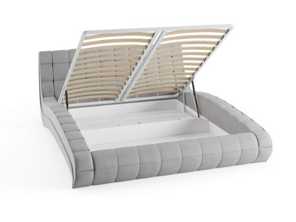 Кровать Сонум Milano Кашемир Латте (с подъемным механизмом) 140х190