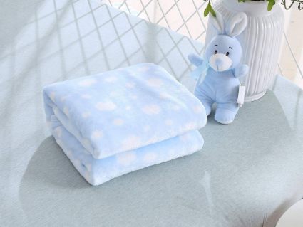 Покрывало Софи де Марко Роджер (голубое) 100х150