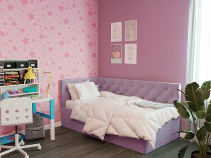 Кровать Димакс Бриони Альбус с подъемным механизмом 120х200