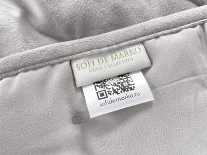 Покрывало Софи де Марко Иоланта (серебро) 240х260