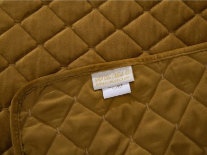 Покрывало Софи де Марко Натаниэль (горчичное) 160х220