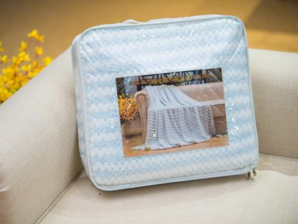 Плед Софи де Марко Гринда (голубой) 160х220