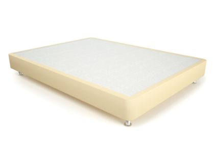 Кровать Mr.Mattress Fine Box экокожа Beige 244