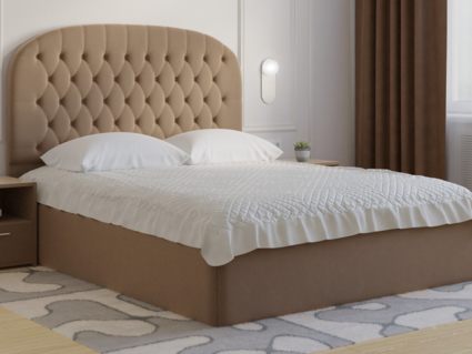 Кровать Lonax Венеция велюр Dolly-17 (с основанием)