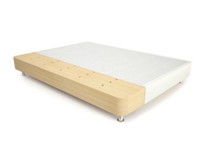 Кровать Mr.Mattress Fine Box экокожа White 264