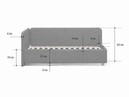 Кровать Сонум Capri Энигма Джава (с подъемным механизмом) 90х190