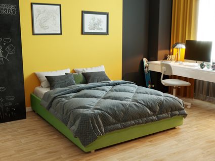 Кровать Димакс Риос Нуар с подъемным механизмом 90х190