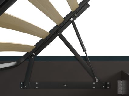 Кровать Lonax Аврора велюр Dolly-2 (с подъемным механизмом) 160х190