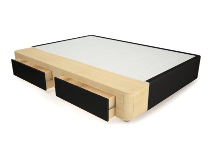 Кровать Mr.Mattress Site Box экокожа Black 243