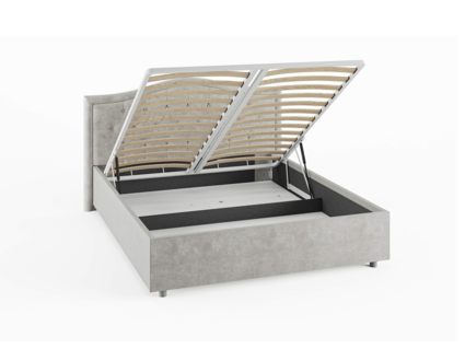 Кровать Сонум Ancona Кашемир Бежевый (с подъемным механизмом) 120х190