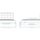 Кровать Lonax Адель велюр Dolly-1 (с подъемным механизмом) 160х190