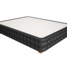 Кровать Mr.Mattress Twin Box экокожа Black 140х190