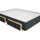 Кровать Mr.Mattress Site Box велюр Grey 180х190