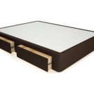 Кровать Mr.Mattress Site Box экокожа Brown 120х195