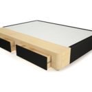 Кровать Mr.Mattress Site Box экокожа Black 120х195