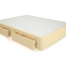 Кровать Mr.Mattress Site Box экокожа Beige 160х190