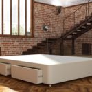 Кровать Mr.Mattress Site Box экокожа Beige 140х200